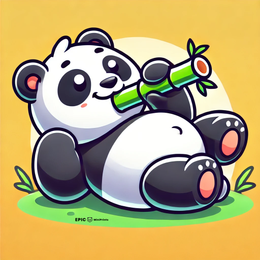 Bamboozle – The Adorable Flexi Panda Fidget Toy - Epic Mini Prints